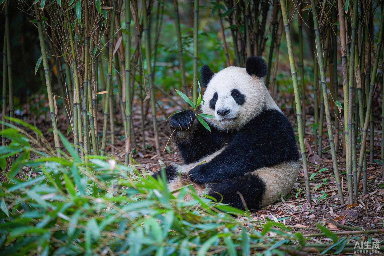 Giant panda, Chengdu